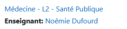 Espace de cours 1